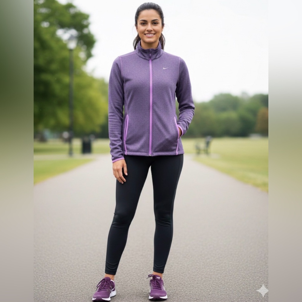 Nike dri fit Athletic jacket 

#athleisure Bloungewear Wieggings Fworkout